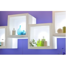 Espositore illuminato - Lampada OPEN CUBE 43x43x43 LIGHT WHITE - Slide