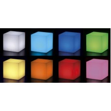 Lampada da Terra - Lampada CUBO 43x43 Tav. LIGHT WHITE base I3 - Slide