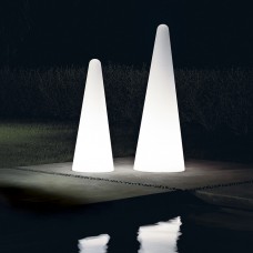 Lampada da Terra - Lampada CONO Int. diam.43 h.113.5 LIGHT ORANGE - Slide