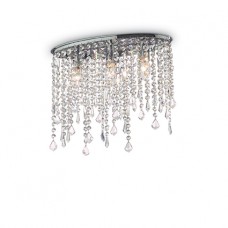 LAMPADA DA SOFFITTO 3 LUCI - Ideallux - RAIN_CLEAR_PL3