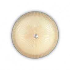 LAMPADA DA SOFFITTO 6 LUCI - Ideallux - SHELL_PL6_TRASPARENTE