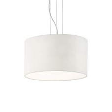 LAMPADA A SOSPENSIONE 5 LUCI - Ideallux - WHEEL_SP5_BIANCO