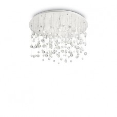 LAMPADA DA SOFFITTO 12 LUCI - Ideallux - NEVE_PL12_CROMO