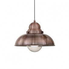 LAMPADA A SOSPENSIONE 1 LUCE - Ideallux - SAILOR_SP1_D43_BRUNITO