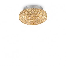 LAMPADA DA SOFFITTO 3 LUCI - Ideallux - KING_PL3_CROMO