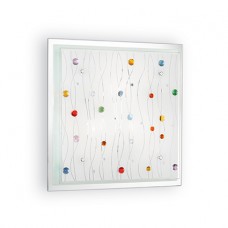 LAMPADA DA SOFFITTO 3 LUCI - Ideallux - OCEAN_PL3_TRASPARENTE