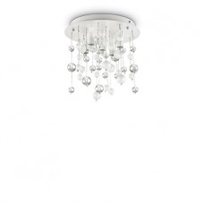 LAMPADA DA SOFFITTO 5 LUCI - Ideallux - NEVE_PL5_CROMO