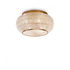 LAMPADA DA SOFFITTO 6 LUCI - Ideallux - PASHA_PL6_CROMO