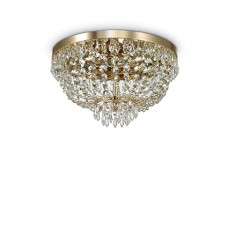 LAMPADA DA SOFFITTO 5 LUCI - Ideallux - CAESAR_PL5_CROMO