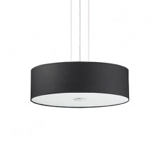 LAMPADA A SOSPENSIONE 5 LUCI - Ideallux - WOODY_SP5_NERO