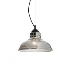 LAMPADA A SOSPENSIONE 1 LUCE - Ideallux - BISTRO_SP1_PLATE_TRASPARENTE