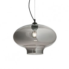 LAMPADA A SOSPENSIONE 1 LUCE - Ideallux - BISTRO_SP1_ROUND_TRASPARENTE