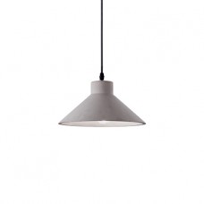 LAMPADA A SOSPENSIONE 1 LUCE - Ideallux - OIL-6_SP1_CEMENTO