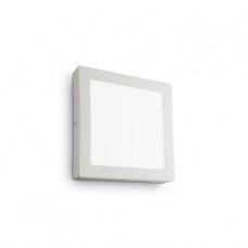 LAMPADA DA PARETE 1 LUCE - Ideallux - UNIVERSAL_18W_SQUARE_BIANCO