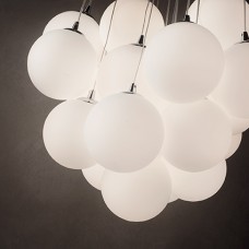 LAMPADA A SOSPENSIONE 22 LUCI - Ideallux - MAPA_BIANCO_SP22