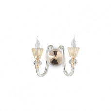 LAMPADA DA PARETE 2 LUCI - Ideallux - STRAUSS_AP2