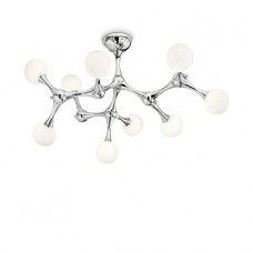 LAMPADA DA SOFFITTO 9 LUCI - Ideallux - NODINO_PL9_BIANCO