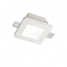 LAMPADA DA INCASSO 1 LUCE - Ideallux - SAMBA_FI1_SQUARE_BIG_GLASS