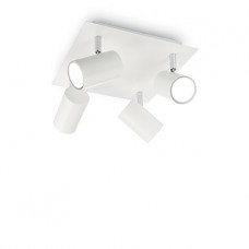 LAMPADA DA SOFFITTO 4 LUCI - Ideallux - SPOT_PL4_NERO