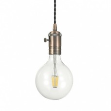 LAMPADA A SOSPENSIONE 1 LUCE - Ideallux - DOC_SP1_RAME_ANTICO