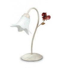 LUME ROSE ROSSE AVORIO 1XE14 28X32,5CM - Fan Europe - ROSE/L1