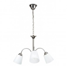 LAMPADARIO 1162 NIKEL 3XE14 60CM - Fan Europe - I-1162/3 NIK
