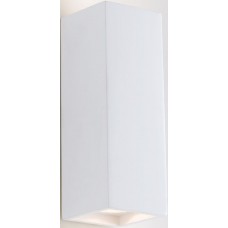 APPLIQUE FOSTER BIANCO 2XGU10 7,3X7,3X21CM - Intec - I-FOSTER-AP