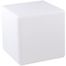 LUME DA GIARDINO LED GECO BIANCO 4W 240LM RGBW IP65 CON TELECOMANDO 50X50X50CM - Intec - I-GECO-CUBO-L50