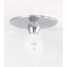 PLAFONIERA VESEVUS CROMO 1XE27 30X8CM - Fan Europe - I-VESEVUS-PL30 CR
