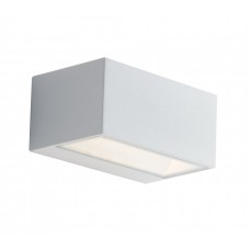 APPLIQUE LED TWIN BIANCO 20W 1250LM 4000K IP54 UGR<16 22X10,3X8,5CM - Intec - LED-W-TWIN-M BCO