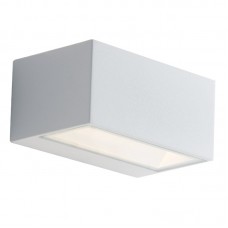 APPLIQUE LED TWIN BIANCO 12W 900LM 4000K IP54 UGR<16 14X8,9X6,5CM - Intec - LED-W-TWIN-S BCO