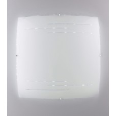 PLAFONIERA LED CHARME BIANCA 40W 2800LM CCT CON TELECOMANDO 45X45CM - Fan Europe - I-CHARME/PL45