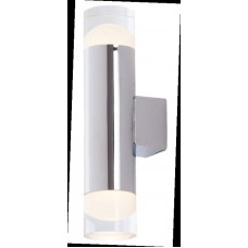 APPLIQUE LED ZEPHYR CROMO 2X4W 700LM 4000K IP44 16,6X8X5,2CM - Intec - LED-W-ZEPHYR-2