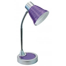 LAMPADA DA LETTURA LEONARDO VIOLA 1XE14 13X39CM - Fan Europe - LDT055LEO-VIOLA