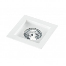 INCASSO PHANTOM BIANCO 1XGU10 9,5X9,5CM - Intec - INC-PHANTOM-Q1