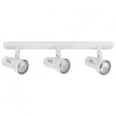 SPOT CARRERA ORIENTABILE BIANCO 3XE27 46X12CM - Intec - SPOT-CARRERA-3