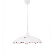 SOSPENSIONE VICTORIA BIANCO 1XE27 42CM - Fan Europe - I-VICTORIA-S42