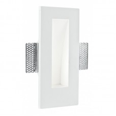 INCASSO A PARETE ARIEL BIANCO 1XGU10 MINI 10,8X24,5X5,5CM - Intec - I-ARIEL-QL1