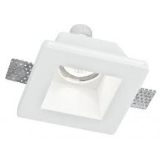 INCASSO GHOST BIANCO 1XGU10 12X12X5,5CM - Intec - INC-GHOST-Q1