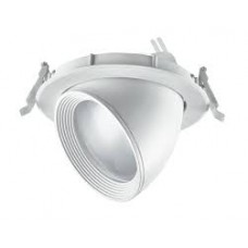 INCASSO LED DELTA ORIENTABILE BIANCO 20W 1100LM 3200K 18X15,4CM - Intec - INC-DELTA-20