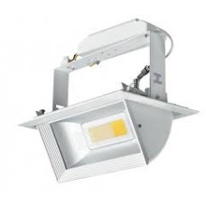 INCASSO LED LYBRA ORIENTABILE BIANCO 30W 1600LM 3200K 21,9X14,6X23,5CM - Intec - INC-LYBRA-30