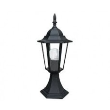 LUME MILANO NERO 1XE27 IP44 17X40,3CM - Intec - LANT-MILANO/L1