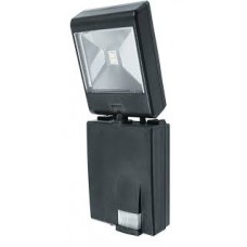 PROIETTORE LED COSMO ORIENTABILE NERO 2X0,5W 80LM 4000K IP44 CON SENSORE 9,3X18,5CM - Intec - LED-COSMO/S