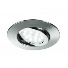 INCASSO LED ZENIT ORIENTABILE CROMO 5W 400LM 3000K IP44 9X2,5CM - Intec - INC-ZENIT-5W CR