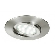 INCASSO LED ZENIT ORIENTABILE NIKEL 5W 400LM 3000K IP44 9X2,5CM - Intec - INC-ZENIT-5W NIK