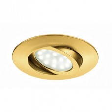 INCASSO LED ZENIT ORIENTABILE ORO 5W 400LM 3000K IP44 9X2,5CM - Intec - INC-ZENIT-5W ORO