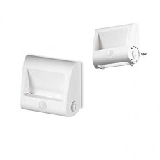 APPLIQUE LED VISTA ORIENTABILE BIANCO 3X0,075W 18LM 6000K CON SENSORE 8X7,5X4,2CM - Intec - LED-VISTA-M-AP