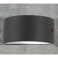 APPLIQUE MEMPHIS ANTRACITE 1XE27 IP54 25X13,2X12CM - Intec - I-MEMPHIS-AP