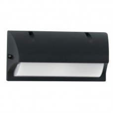 APPLIQUE ATLANTA ANTRACITE 1XE27 IP54 25,5X11,5X12,5CM - Intec - I-ATLANTA-AP