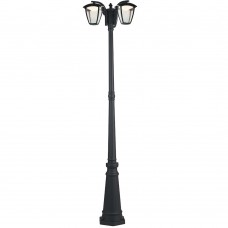 PALO LED LADY NERO 3XGX53 9W 3X680LM 4000K IP44 204X70CM - Intec - LANT-LADY/P3